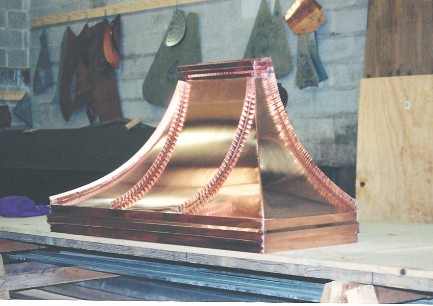 Copper Sweep Awning - Awn#12